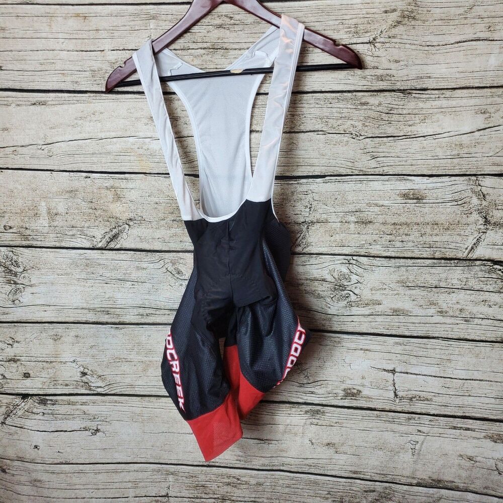 Castelli Rosso Corsa Bib Shorts Aero Race Cycling Progetto Air Mens Size M